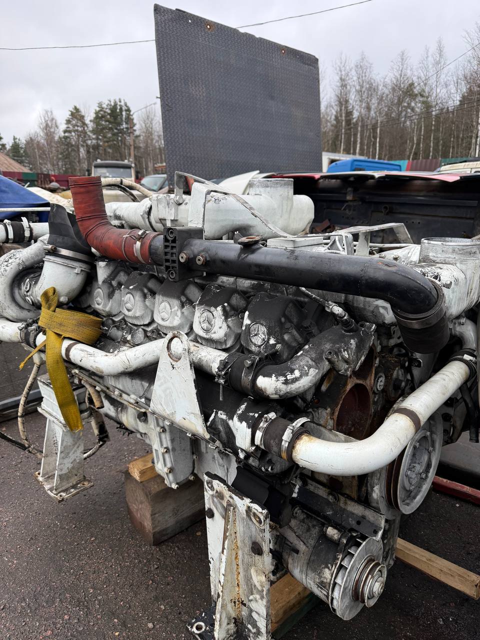 Двигатель Mercedes-Benz OM444LA для LIEBHERR OM444LA покупка