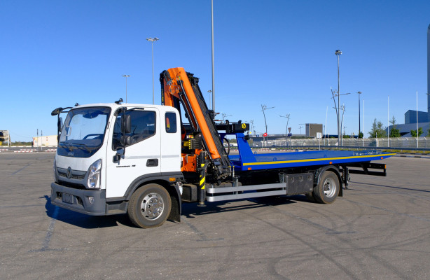 На базе грузовика «Валдай 12» выпущен эвакуатор