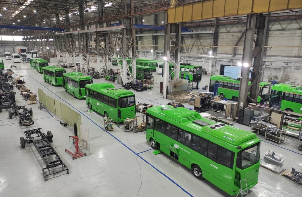 В Ульяновске заемщик ФРП запустил  серийное производство новых низкопольных автобусов
