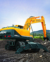 Экскаватор Hyundai R210W-9S.  Тяжелая кавалерия.